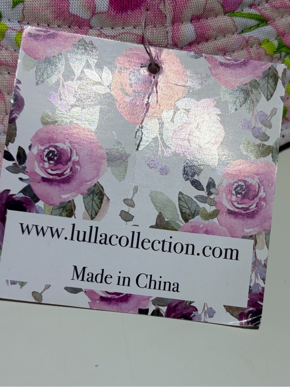 NWT Floral Pink & Green Ladies Bucket Hat from Lulla Collection - Picture 2 of 6